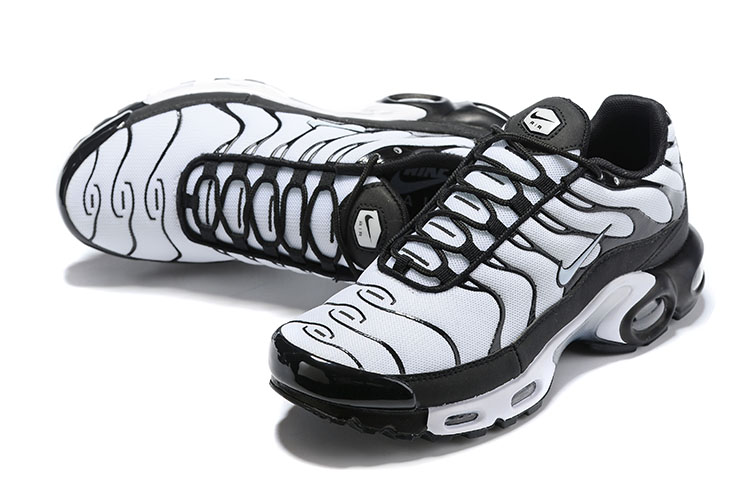 Men Nike Air Max PLUS White Black